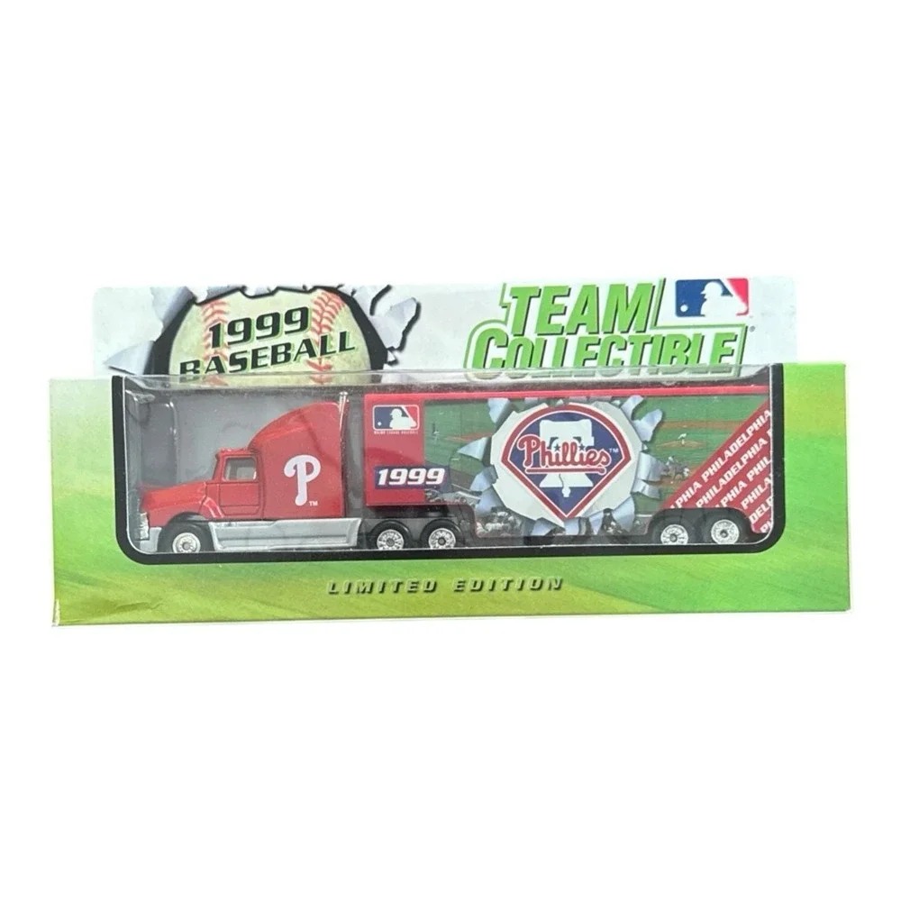 Matchbox 1999 Phillies Team‎ Collectible Transporter Tractor Trailer Semi
